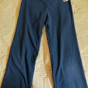 Comfy blue fleece north face pants size XS